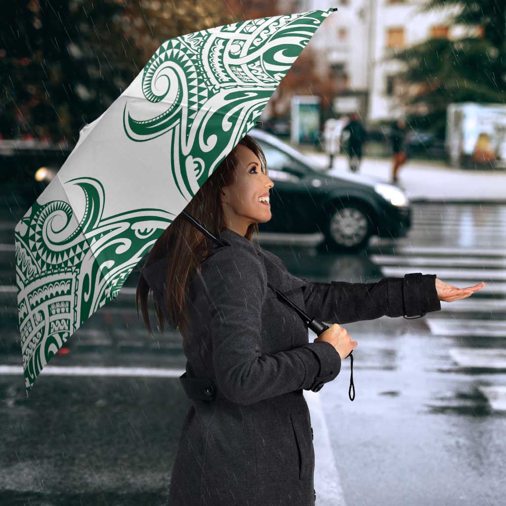 Hawaii Volleyball Umbrella Polynesian Pattern - Polynesian Pride