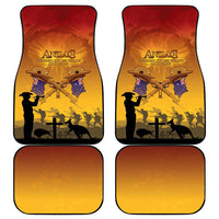 ANZAC Day Car Mats Australia And New Zealand Slouch Hats