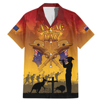 ANZAC Day Family Matching Mermaid Dress and Hawaiian Shirt Australia And New Zealand Slouch Hats