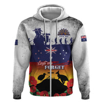 New Zealand And Australia ANZAC Last Post Hoodie