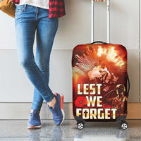Honouring The ANZAC Spirit Luggage Cover Gallipoli Lest We Forget