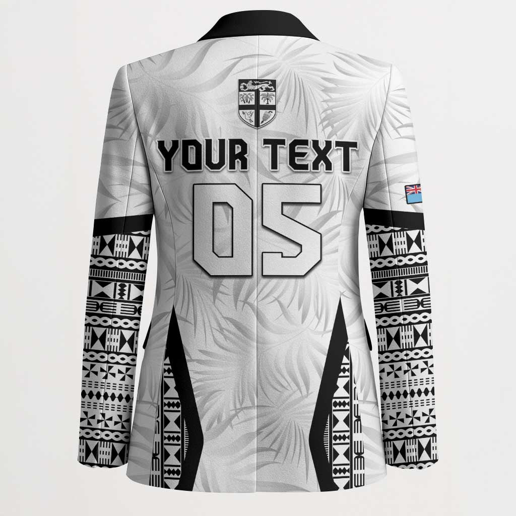 Custom Fiji 2026 Rugby Blazer Fijian Tapa Pattern LT05 - Polynesian Pride