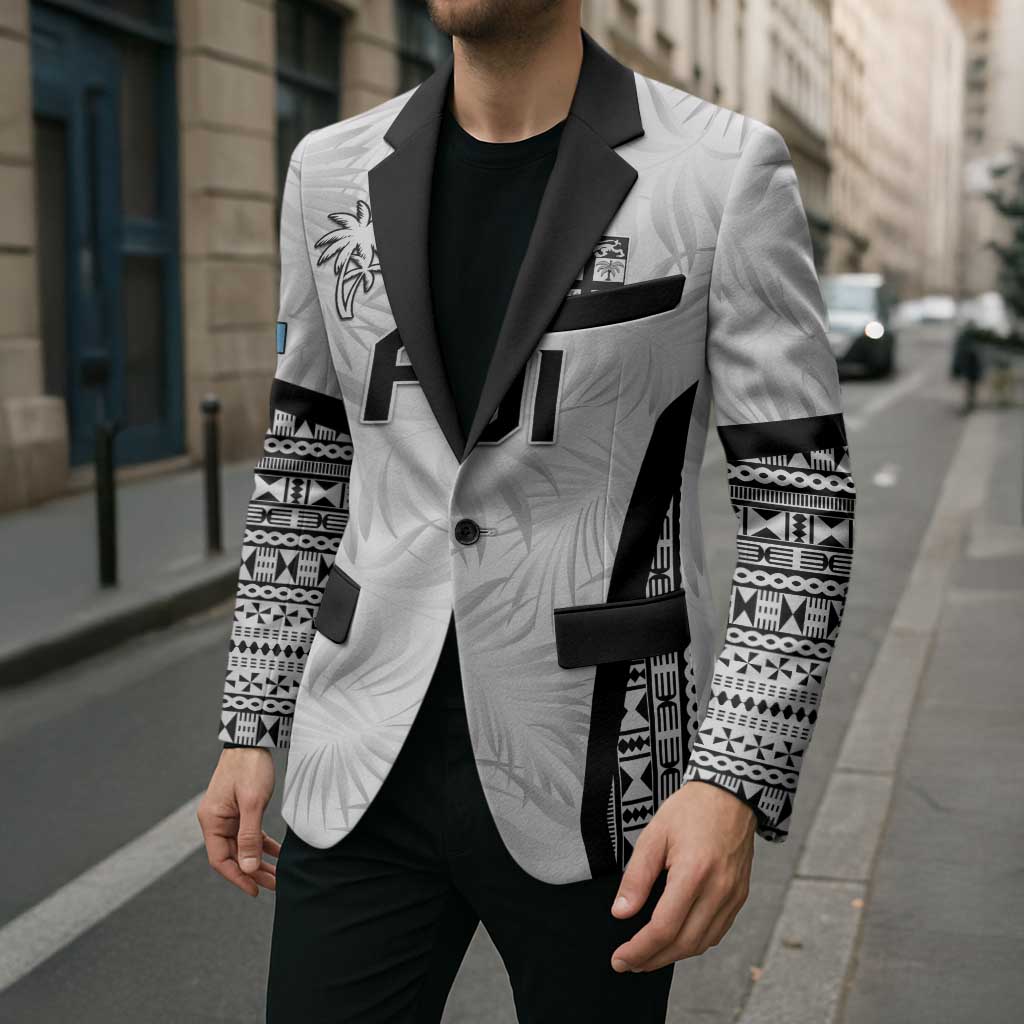 Custom Fiji 2026 Rugby Blazer Fijian Tapa Pattern LT05 - Polynesian Pride