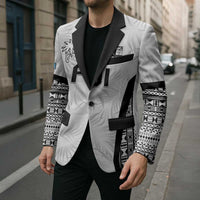 Custom Fiji 2026 Rugby Blazer Fijian Tapa Pattern LT05 - Polynesian Pride