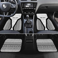 Custom Fiji 2026 Rugby Car Mats Fijian Tapa Pattern