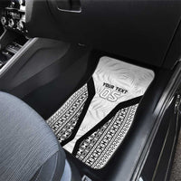 Custom Fiji 2026 Rugby Car Mats Fijian Tapa Pattern