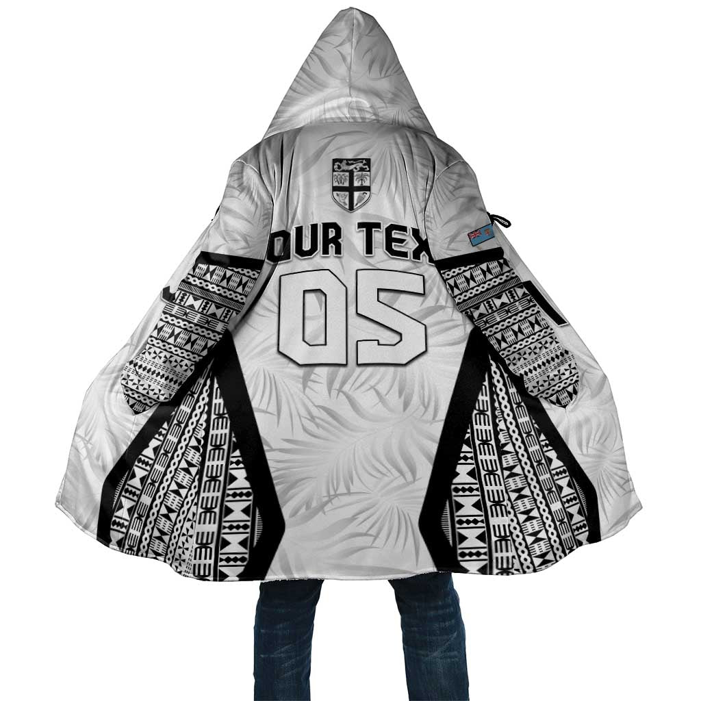 Custom Fiji 2026 Rugby Cloak Fijian Tapa Pattern