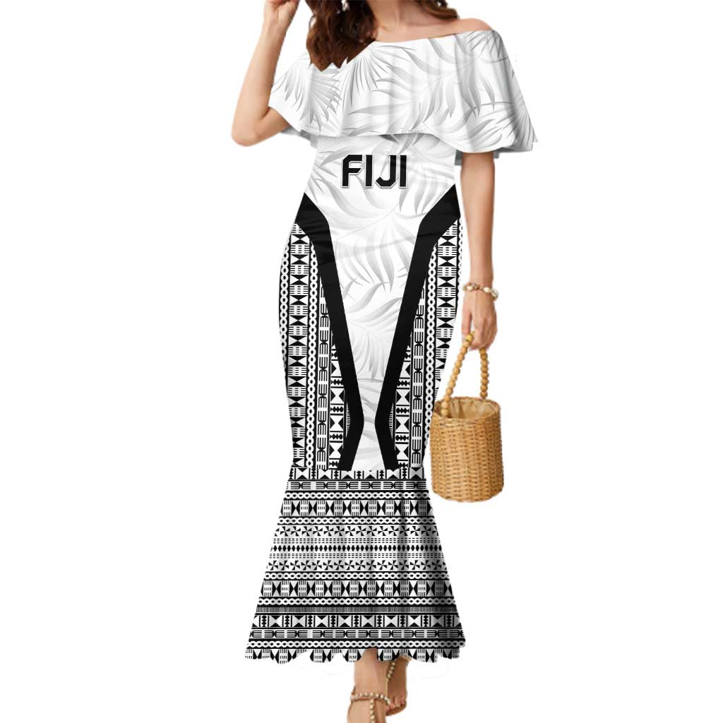 Custom Fiji 2026 Rugby Family Matching Mermaid Dress and Hawaiian Shirt Fijian Tapa Pattern