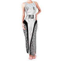 Custom Fiji 2026 Rugby Family Matching Tank Maxi Dress and Hawaiian Shirt Fijian Tapa Pattern