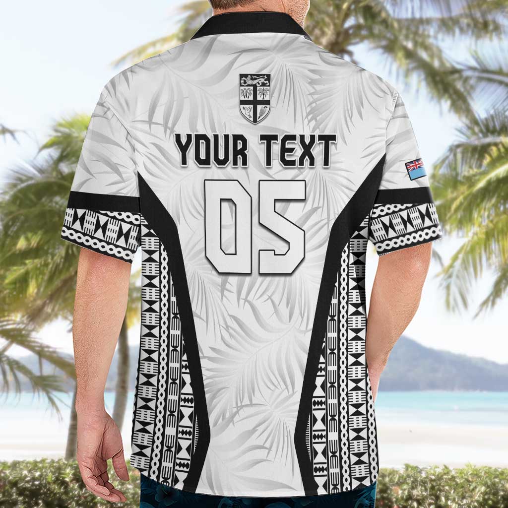 Custom Fiji 2026 Rugby Hawaiian Shirt Fijian Tapa Pattern
