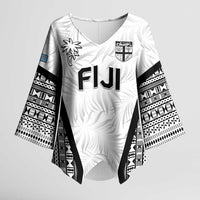 Custom Fiji 2026 Rugby Kimono Sleeve Blouse Fijian Tapa Pattern