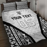 Custom Fiji 2026 Rugby Quilt Bed Set Fijian Tapa Pattern