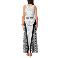 Custom Fiji 2026 Rugby Tank Maxi Dress Fijian Tapa Pattern