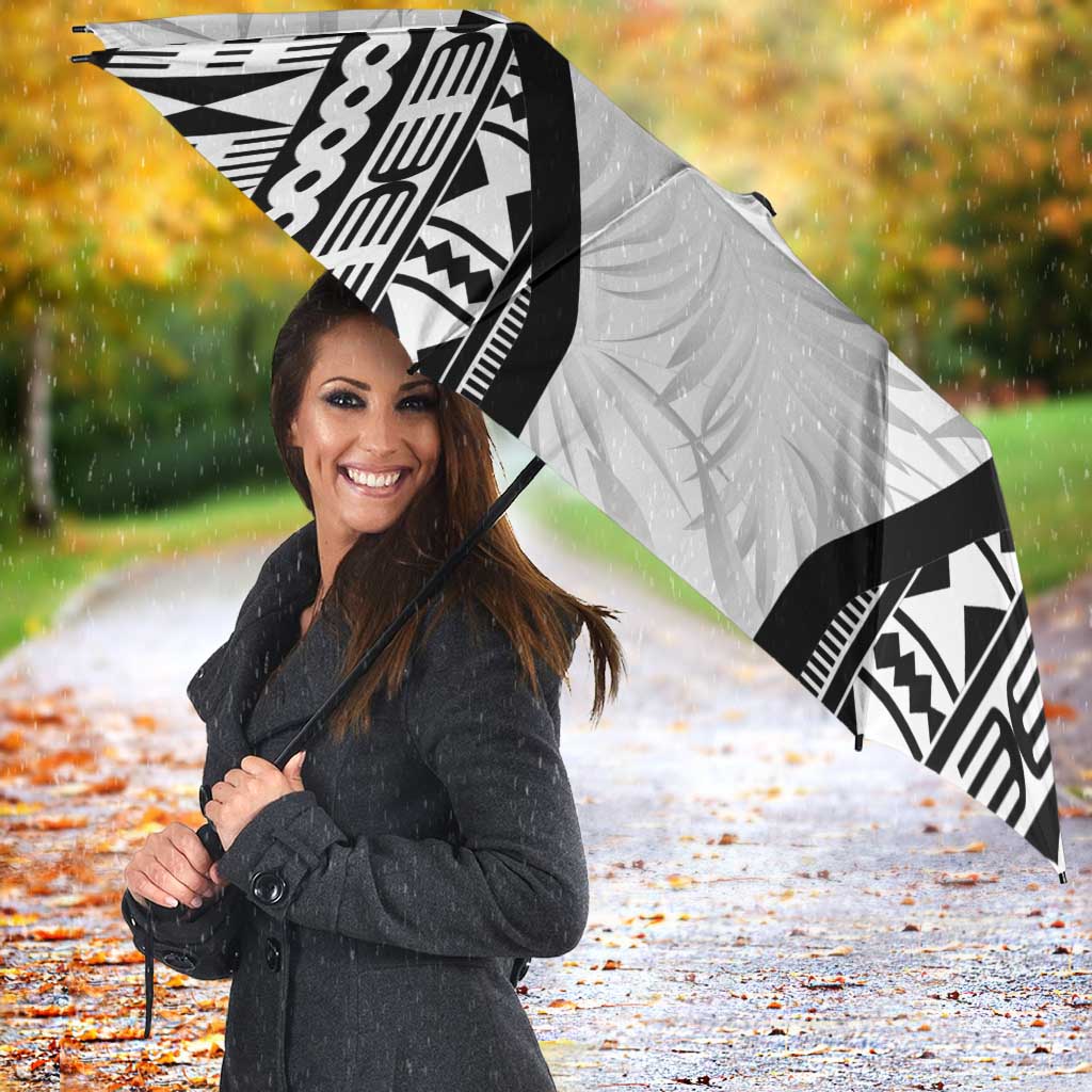 Custom Fiji 2026 Rugby Umbrella Fijian Tapa Pattern