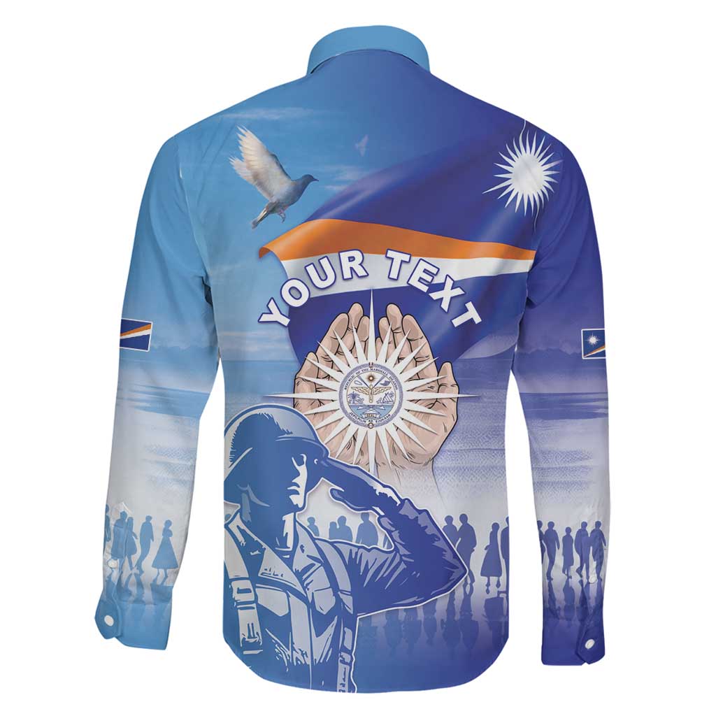 Personalised Marshall Islands Remembrance Day Family Matching Long Sleeve Bodycon Dress and Hawaiian Shirt We Will Always Remember LT05 - Polynesian Pride