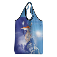 Marshall Islands Remembrance Day Grocery Bag We Will Always Remember LT05 - Polynesian Pride