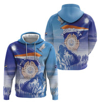 Personalised Marshall Islands Remembrance Day Hoodie We Will Always Remember LT05 - Polynesian Pride