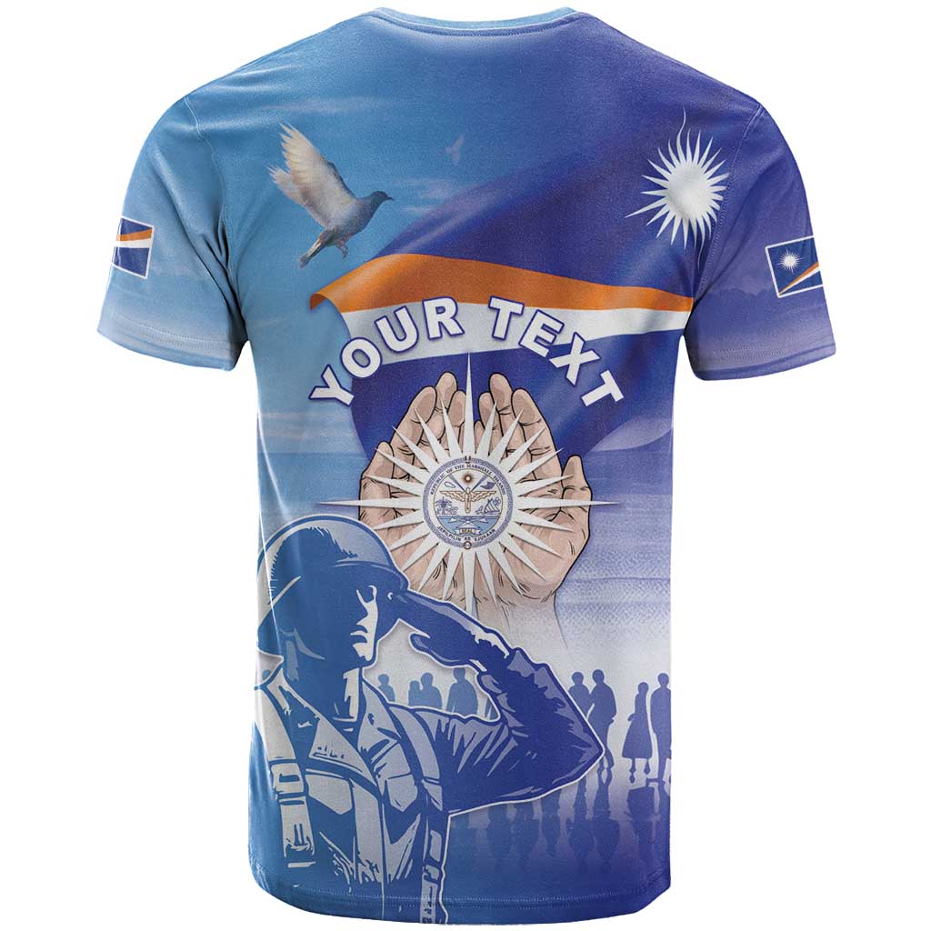 Personalised Marshall Islands Remembrance Day T Shirt We Will Always Remember