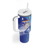 Personalised Marshall Islands Remembrance Day Tumbler With Handle We Will Always Remember