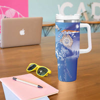 Personalised Marshall Islands Remembrance Day Tumbler With Handle We Will Always Remember