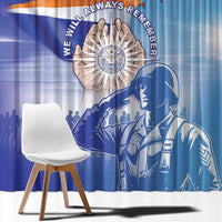 Marshall Islands Remembrance Day Window Curtain We Will Always Remember