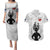 New Zealand ANZAC Day Couples Matching Puletasi and Hawaiian Shirt For The Nurse Lest We Forget LT05 White - Polynesian Pride