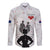New Zealand ANZAC Day Long Sleeve Button Shirt For The Nurse Lest We Forget LT05 Unisex White - Polynesian Pride