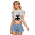 New Zealand ANZAC Day Raglan Cropped T Shirt For The Nurse Lest We Forget LT05 Female White - Polynesian Pride