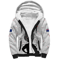 New Zealand ANZAC Day Sherpa Hoodie For The Nurse Lest We Forget LT05 Unisex White - Polynesian Pride