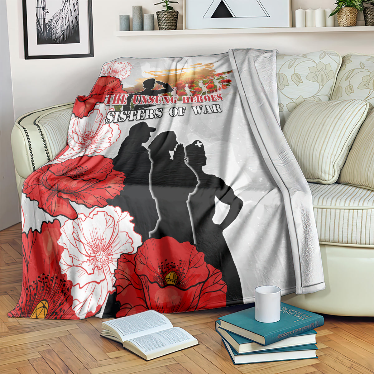 New Zealand ANZAC Day Blanket The Unsung Heroes Sisters of War