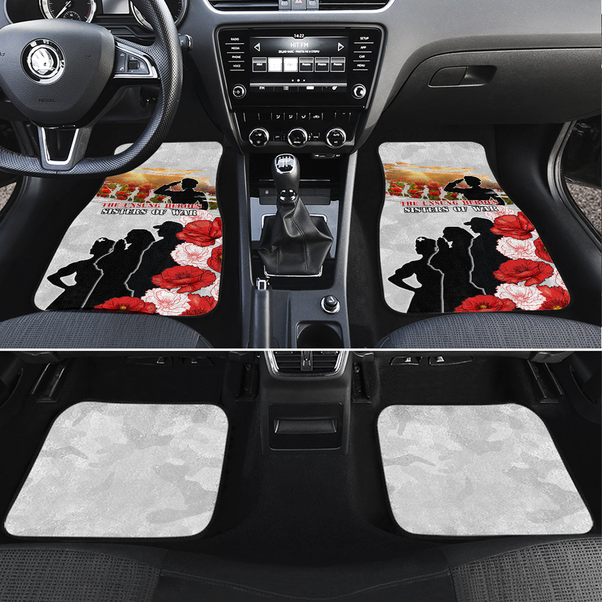 New Zealand ANZAC Day Car Mats The Unsung Heroes Sisters of War