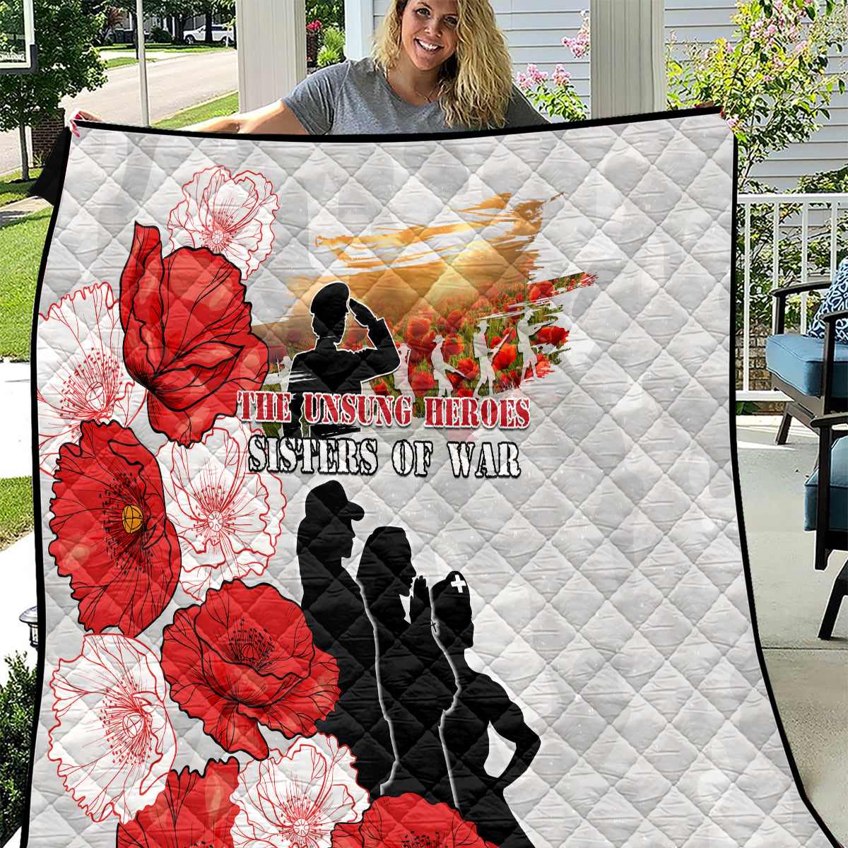 New Zealand ANZAC Day Quilt The Unsung Heroes Sisters of War