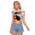 New Zealand ANZAC Day Raglan Cropped T Shirt The Unsung Heroes Sisters of War LT05 Female White - Polynesian Pride