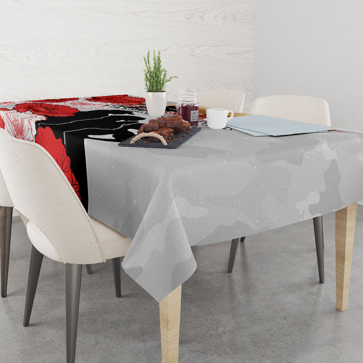 New Zealand ANZAC Day Tablecloth The Unsung Heroes Sisters of War