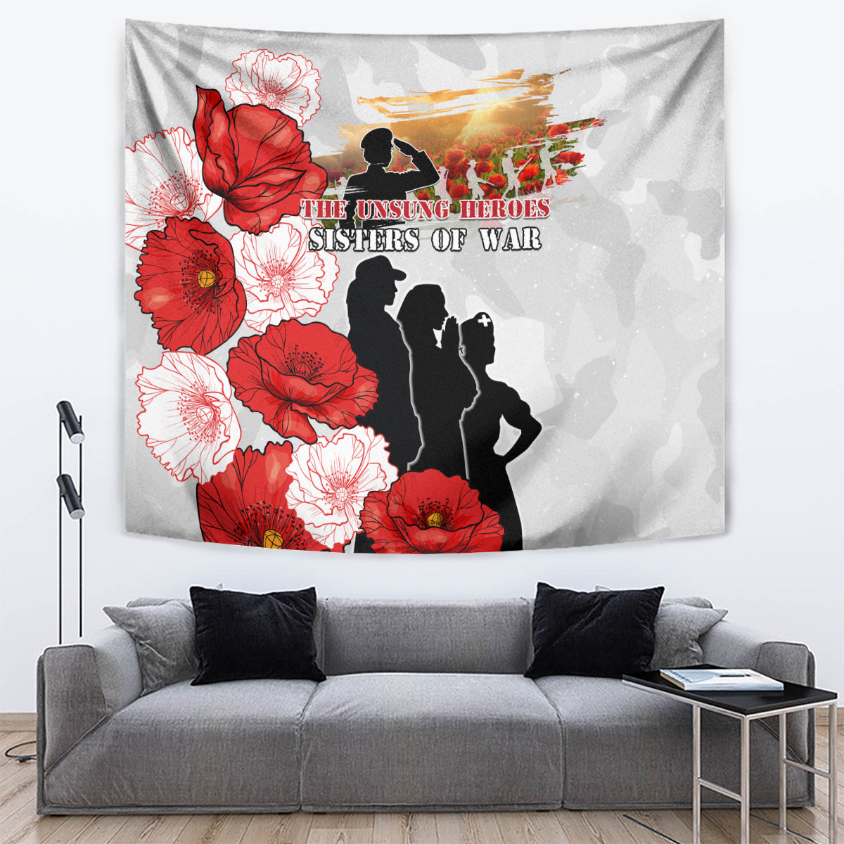 New Zealand ANZAC Day Tapestry The Unsung Heroes Sisters of War