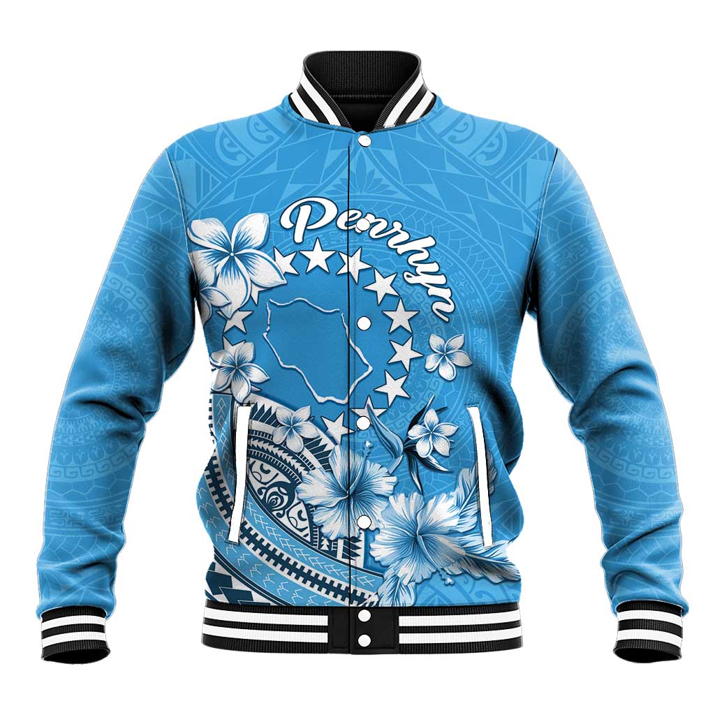 Personalised Penrhyn Gospel Day Baseball Jacket Cook Islands Tribal Pattern