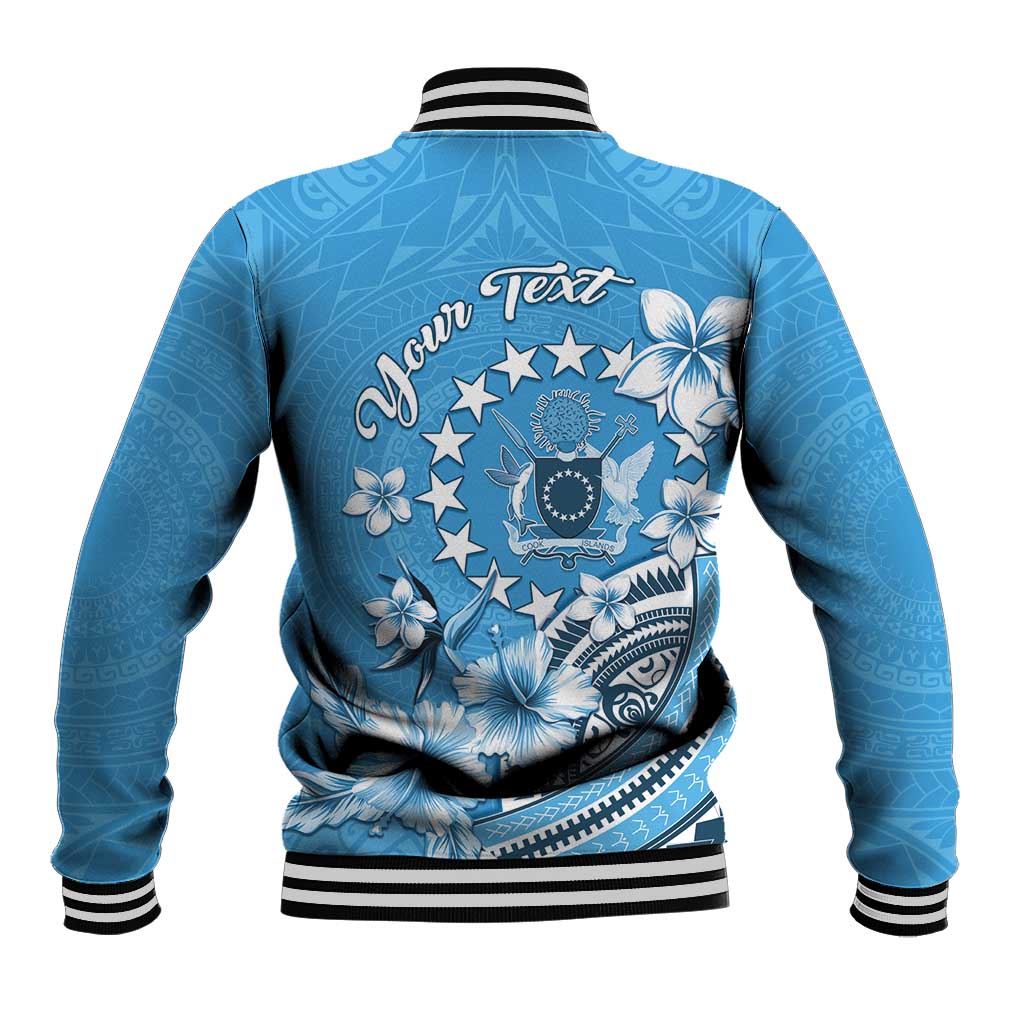 Personalised Penrhyn Gospel Day Baseball Jacket Cook Islands Tribal Pattern