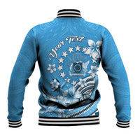 Personalised Penrhyn Gospel Day Baseball Jacket Cook Islands Tribal Pattern