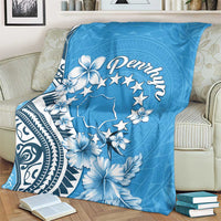 Penrhyn Gospel Day Blanket Cook Islands Tribal Pattern