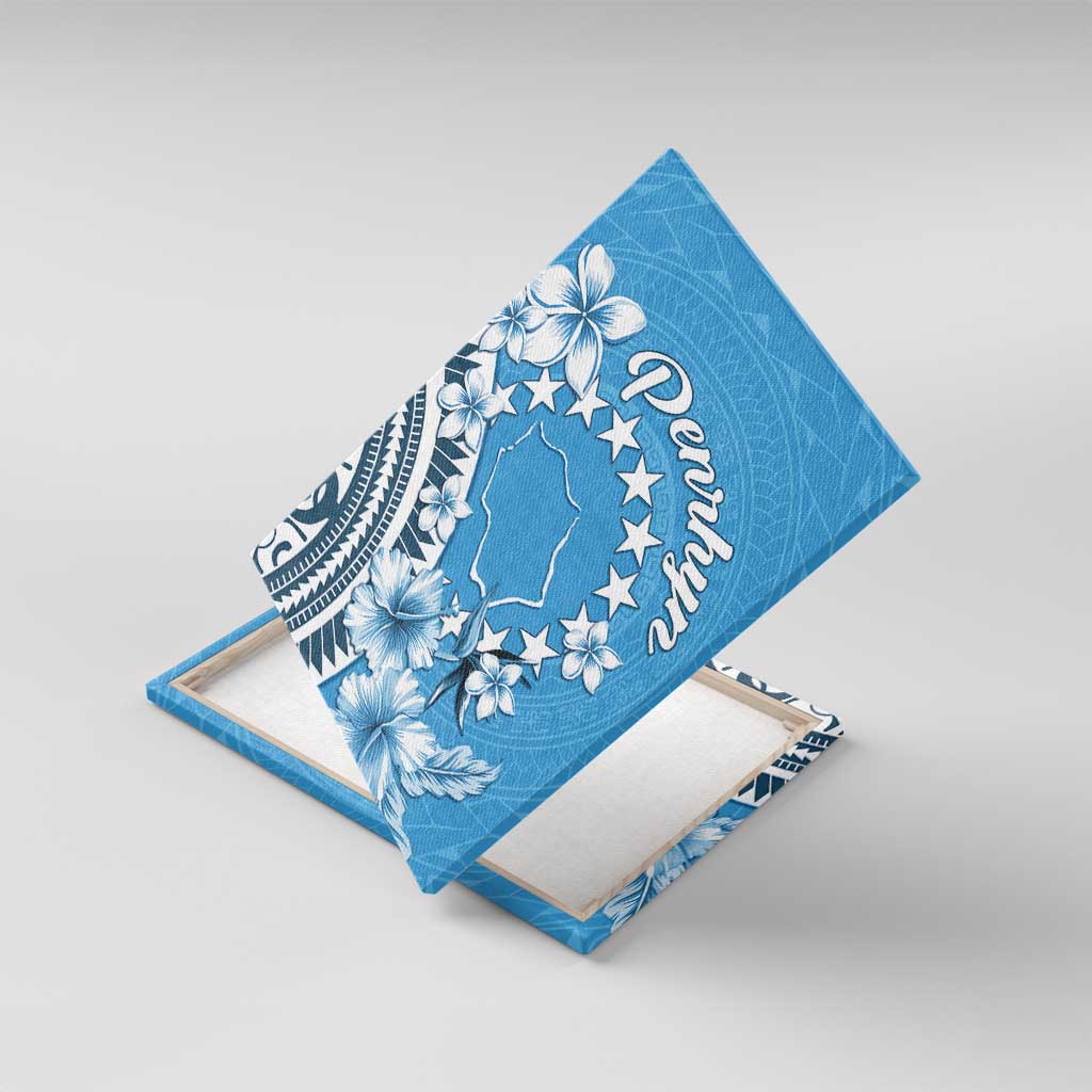 Penrhyn Gospel Day Canvas Wall Art Cook Islands Tribal Pattern