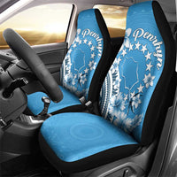 Penrhyn Gospel Day Car Seat Cover Cook Islands Tribal Pattern