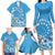 Personalised Penrhyn Gospel Day Family Matching Long Sleeve Bodycon Dress and Hawaiian Shirt Cook Islands Tribal Pattern