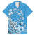 Personalised Penrhyn Gospel Day Family Matching Long Sleeve Bodycon Dress and Hawaiian Shirt Cook Islands Tribal Pattern