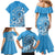Personalised Penrhyn Gospel Day Family Matching Mermaid Dress and Hawaiian Shirt Cook Islands Tribal Pattern