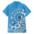 Personalised Penrhyn Gospel Day Family Matching Off Shoulder Short Dress and Hawaiian Shirt Cook Islands Tribal Pattern