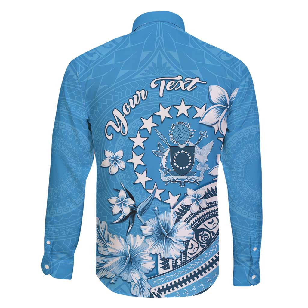 Personalised Penrhyn Gospel Day Family Matching Off Shoulder Short Dress and Hawaiian Shirt Cook Islands Tribal Pattern