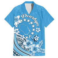 Personalised Penrhyn Gospel Day Family Matching Short Sleeve Bodycon Dress and Hawaiian Shirt Cook Islands Tribal Pattern