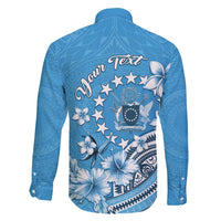 Personalised Penrhyn Gospel Day Family Matching Summer Maxi Dress and Hawaiian Shirt Cook Islands Tribal Pattern