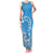 Personalised Penrhyn Gospel Day Family Matching Tank Maxi Dress and Hawaiian Shirt Cook Islands Tribal Pattern