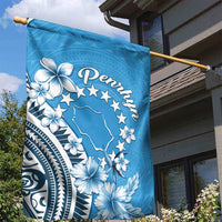 Penrhyn Gospel Day Garden Flag Cook Islands Tribal Pattern